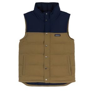 Patagonia reversible color block vest.
